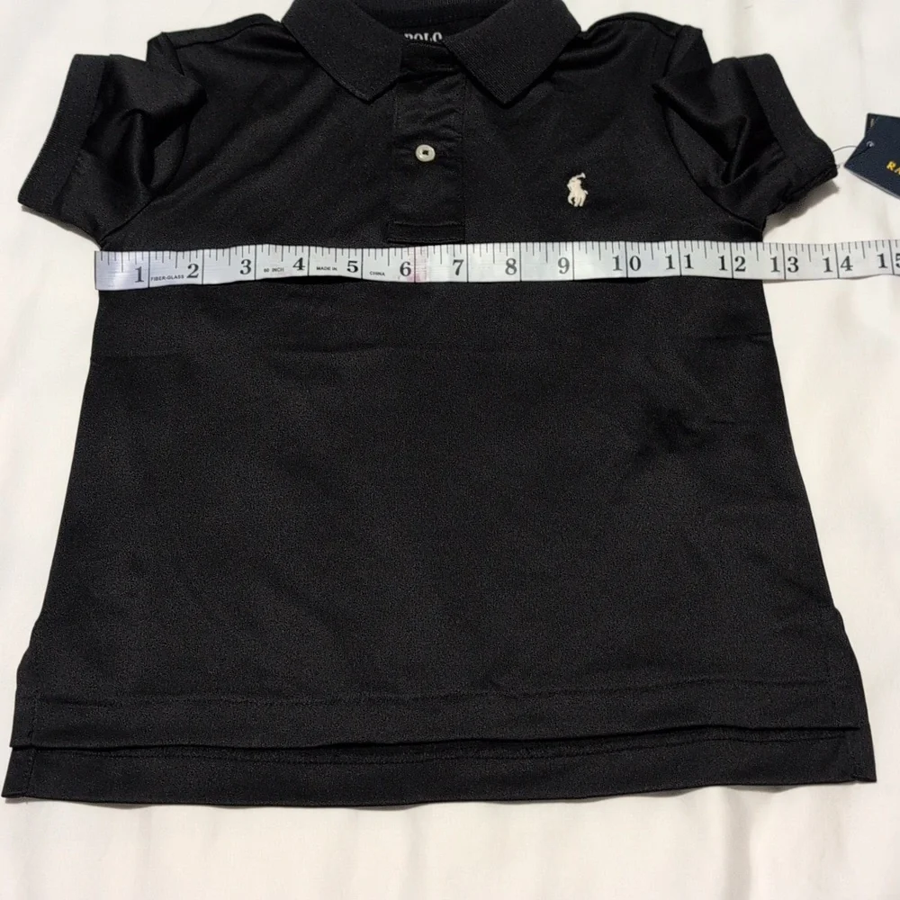 POLO Ralph Lauren Boy's black T-shirt size 3. - Picture 7 of 10